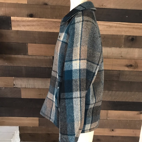 Vintage damart heavy wool Sherpa lined jacket med - Picture 5 of 7